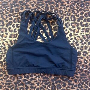 Lululemon black sports bra